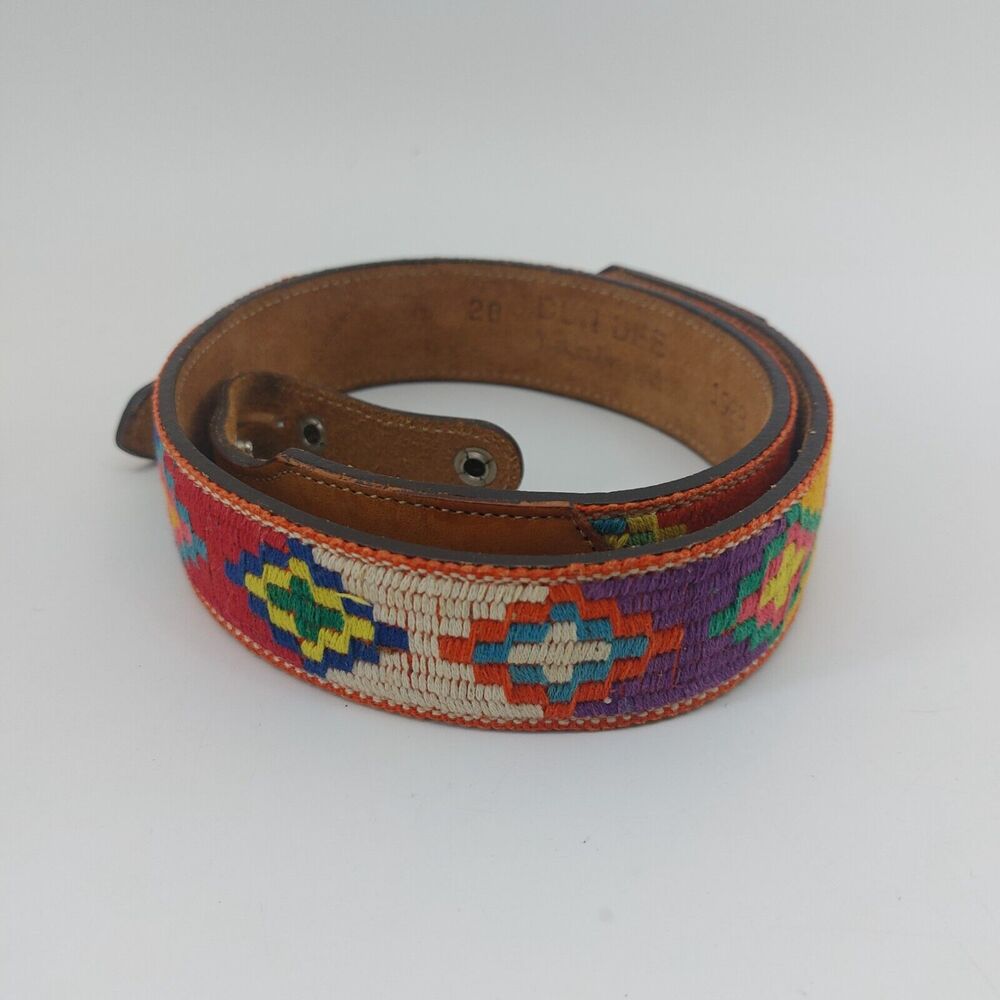 Dun Dee Yoakum Texas USA Western Multicolored Weaved Southwestern Replacement 28